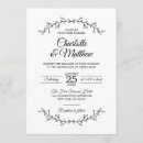 Search for laurel wreath invitations Black