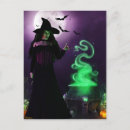 Recherche de witch postcards Éffrayant