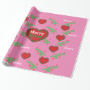Search for merry xmas wrapping paper Pink