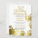 Search for simple 50th wedding anniversary invitations Minimal
