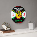 Search for game room clocks Black