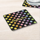Search for polka dot coasters Rainbow
