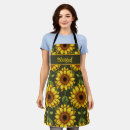 Search for yellow and brown aprons Sunflower