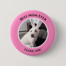 Recherche de lapin blanc badges Rose