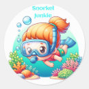 Search for snorkelling stickers Diver