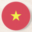 Recherche de le vietnam dessous de verres Rouge