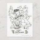 Recherche de tatouage cartes postales Tom jerry