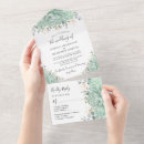 Recherche de doucement pastel mariage invitations Succulents botaniques rustiques