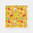 Search for peach fruit napkins Tropical
