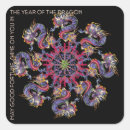 Recherche de rouge dragon autocollants Nouveau