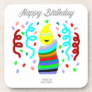 Search for greeting coasters Birthday