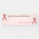 Search for breast cancer survivor banners Awareness