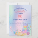 Search for rainbow mermaid invitations Cute