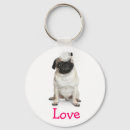 Search for cute pug keychains Funny
