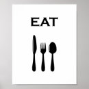 Search for knife fork spoon posters Food
