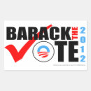 Search for obama rectangle stickers Barack