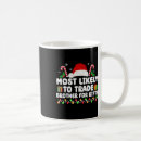 Search for most likely to mugs Santa