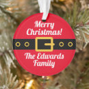 Search for santa belt ornaments Cute