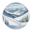 Recherche de aquarelle planches à découper Montagne