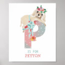 Search for alphabet kids posters Pink