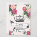Search for princess crown baby shower invitations Pretty