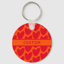 Search for red and orange keychains Boho