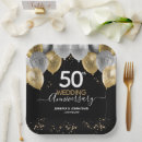 Search for 50th anniversary gold plates Elegant
