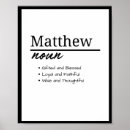 Search for the name matthew For him