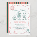 Search for pink ribbon wedding invitations Scribble
