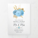 Recherche de aqua blue floral wedding invitations Aquarelle