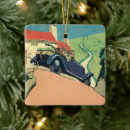 Recherche de voiture vintage ornements Vacances