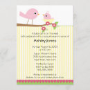 Search for bird baby shower invitations Trendy