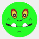 Search for monster faces stickers Creatures