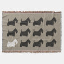 Search for black and white dog blankets Scottish terrier