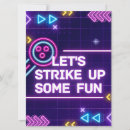 Search for make up invitations Bowling party