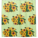 Search for sunflower shower curtains Leaves