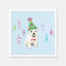 Search for westie terrier napkins West highland white terrier