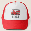 Recherche de pompier casquettes Rouge