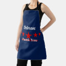 Search for thank you aprons Blue