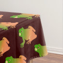 Search for frog tablecloths Animal