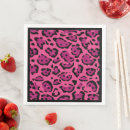 Search for leopard print napkins Pink