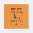 Recherche de sorcières serviettes Halloween