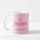 Search for girlboss mugs Pink