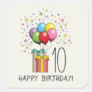 Search for birthday age stickers Celebration