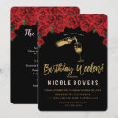 Search for wine glass birthday invitations Girls night out