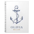 Recherche de ancre marine carnets Monogramme