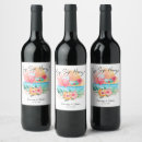 Recherche de beach wine labels Aquarelle