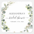 Search for succulent bridal shower stickers Eucalyptus