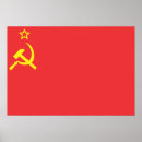 Recherche de drapeau soviétique posters Marteau