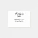 Search for graduation post it notes Simple minimal graduate